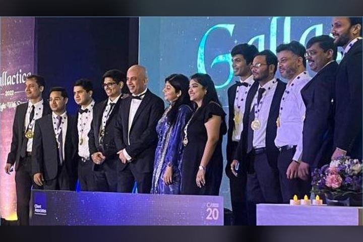 Corporate hall of fame gala ceremony
