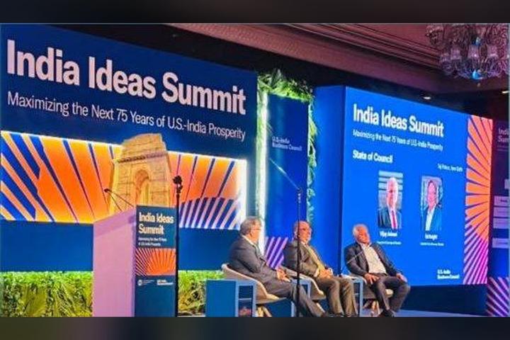 India Ideas Summit government summit stage