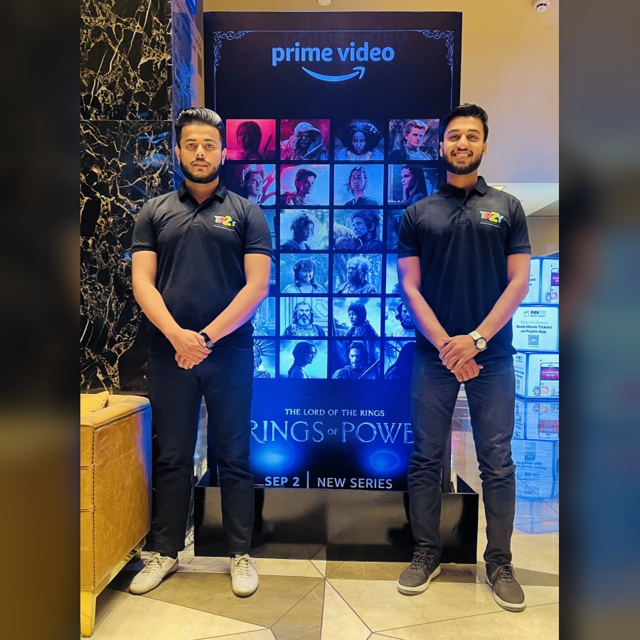 Event staff at an Amazon Prime Video premiere