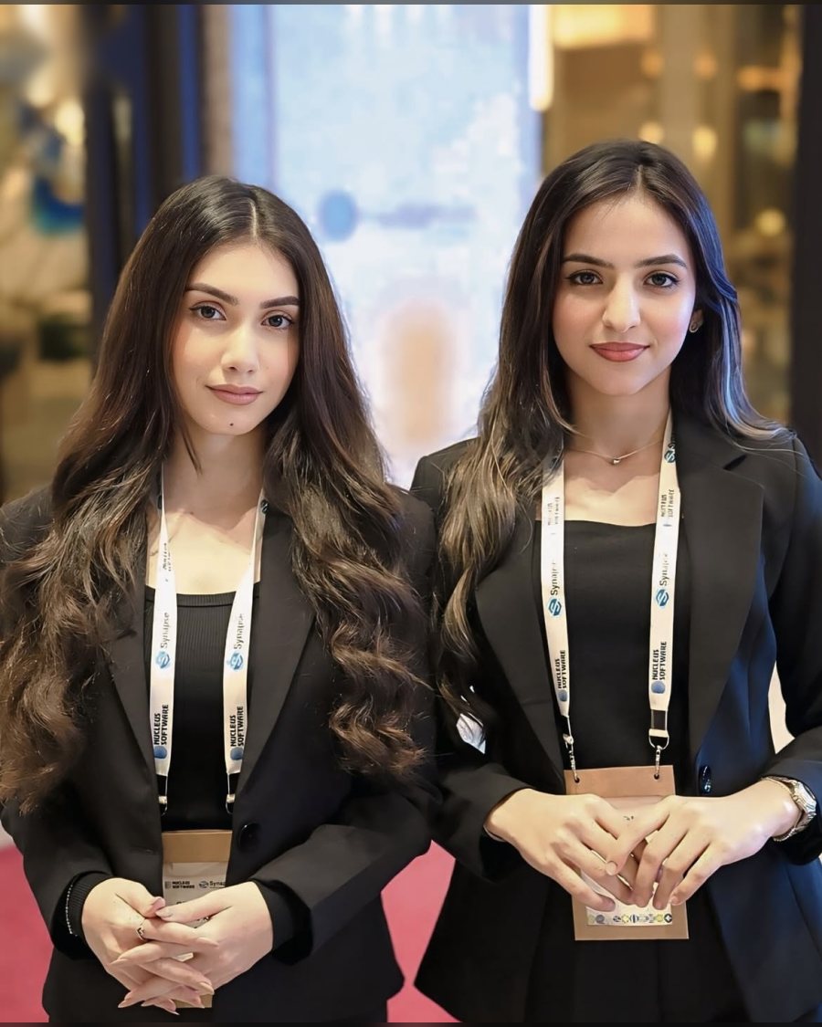 Delegate handlers at a Nucleus Software conference