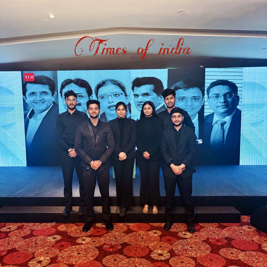 Crew at a Times of India awards night